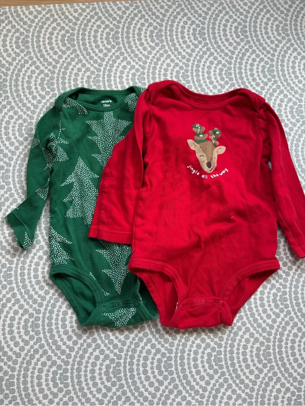 Carter’s Holiday Onesie Set